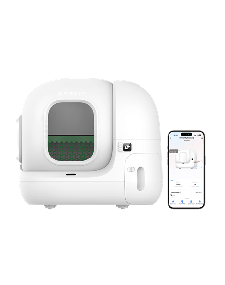 PETKIT Automatic Cat Litter Box | Pura MAX 2 | 480 x 480 x 520 cm | White