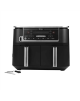 NINJA | Airfryer | AF451EU Foodi MAX Dual Zone | Power 2470 W | Capacity 9.5 L | Black