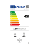 Whirlpool Refrigerator | W9M 941A B H | Energy efficiency class C | Free standing | Combi | Height 201.3 cm | No Frost system | 
