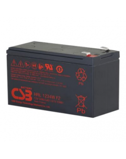 CSB Battery Battery 12V 9Ah 34W Pb F2 | HRL1234W