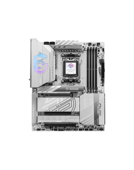 MSI MPG X870E EDGE TI WIFI | Processor family AMD | Processor socket AM5 | DDR5 | Supported hard disk drive interfaces SATA, M.2