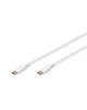 Digitus Silicone Connection Cable | AK-300341-010-W | USB-C to USB-C