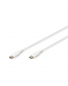 Digitus Silicone Connection Cable | AK-300341-010-W | USB-C to USB-C