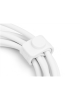 Digitus Silicone Connection Cable | AK-300341-010-W | USB-C to USB-C