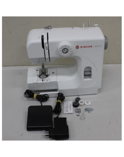 SALE OUT. Singer M1005 Sewing Machine, White | Singer | Sewing Machine | M1005 | Number of stitches 11 | Number of buttonholes 1