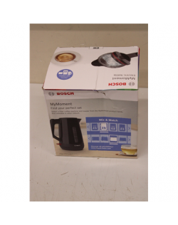 SALE OUT. Bosch TWK1M123 Kettle, 1.7 L, 2400 W, Black | Bosch | Kettle | TWK1M123 | Electric | 2400 W | 1.7 L | Plastic | 360° r