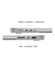 Apple MacBook | Pro | Silver | 16 " | 3456 x 2234 pixels | Apple M4 Pro | 48 GB | Solid-state drive capacity 512 GB | Apple M4 P