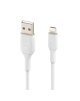 Belkin BOOST CHARGE Lightning to USB-A Cable White, 1 m