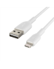 Belkin BOOST CHARGE Lightning to USB-A Cable White, 1 m