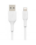 Belkin Lightning to USB-A Cable 2m BOOST CHARGE Polyvinyl Chloride, White