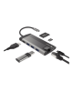 Natec | USB-C Multiport Adapter | NMP-1690 | Grey | USB Type-C | 0.15 m