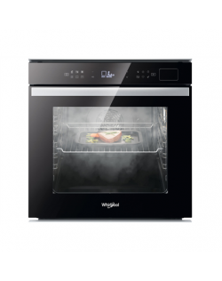 Whirlpool Oven | W6 OS4 4S2 H BL | 73 L | Electric | Hydrolytic | Electronic | Steam function | Convection | Height 59.5 cm | Wi