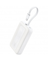 Anker Power Bank, Built-In USB-C Cable, 30W | A1688H21 | 10000 mAh | White