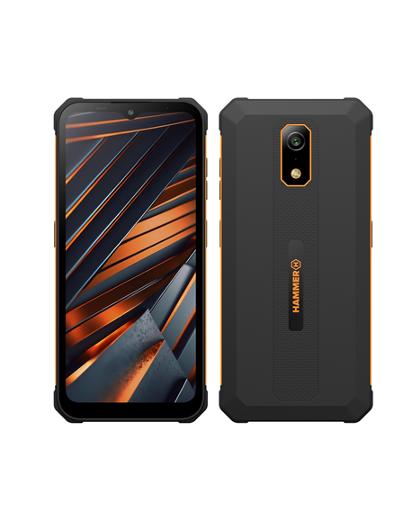 Hammer Iron | Va | Orange-black | 6.56 " | IPS | 720 x 1612 pixels | Mediatek | G36 | Internal RAM 4 GB | 64 GB | microSD | Dual
