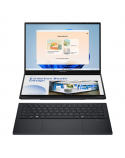Asus Zenbook Duo UX8406CA-PZ068X | Basalt Gray | 14 " | OLED | Touchscreen | 3K | 2880 x 1800 pixels | Glossy | Intel Core Ultra 9 | 285H | 32 GB | LPDDR5X | Solid-state drive capacity 2000 GB | Intel Arc Graphics | Windows 11 Pro | 802.11be | Bluetooth version 5.4 | Keyboard language English
