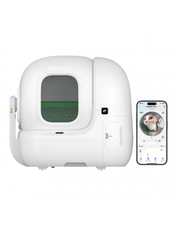 PETKIT Automatic Cat Litter Box | PUROBOT MAX Pro | White