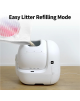 PETKIT Automatic Cat Litter Box | PUROBOT MAX Pro | White