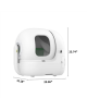 PETKIT Automatic Cat Litter Box | PUROBOT MAX Pro | White