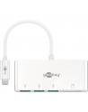 Goobay USB-C Multiport Adapter to 3x USB-A, Cardreader | 62097