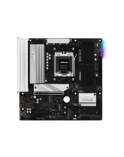 ASRock B850M PRO RS | Processor family AMD | Processor socket AM5 | DDR5 | Supported hard disk drive interfaces SATA, M.2 | Numb