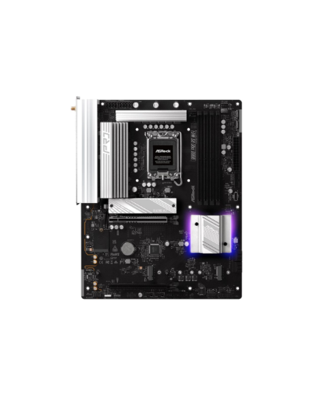 ASRock B860 PRO RS WIFI | Processor family Intel | Processor socket LGA1851 | DDR5 | Supported hard disk drive interfaces SATA, 