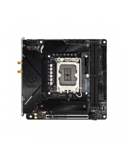ASRock B760I LIGHTNING WIFI | Processor family Intel | Processor socket LGA1700 | DDR5 | Supported hard disk drive interfaces SA