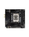 ASRock B760I LIGHTNING WIFI | Processor family Intel | Processor socket LGA1700 | DDR5 | Supported hard disk drive interfaces SATA, M.2 | Number of SATA connectors 3