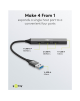 Goobay Slim 4-Port USB Hub, USB-A to USB-C/USB-A, 5 Gbit/s | 74458