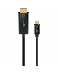 Goobay USB-C to HDMI Cable 4K at 60 Hz, 1 m | 75696