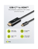 Goobay USB-C to HDMI Cable 4K at 60 Hz, 1 m | 75696