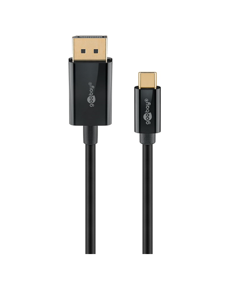Goobay USB-C to DisplayPort Cable 4K at 60 Hz, 1 m | 75704