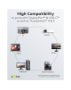 Goobay USB-C to DisplayPort Cable 4K at 60 Hz, 1 m | 75704