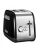 KitchenAid Classic Toaster | 5KMT2115EOB | Power 1100 W | Number of slots 2 | Housing material Metal | Stainless Steel/Black