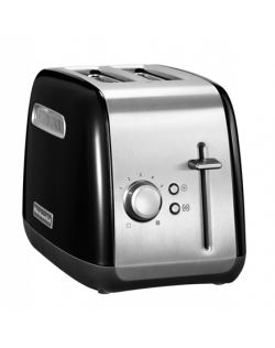 KitchenAid Classic Toaster | 5KMT2115EOB | Power 1100 W | Number of slots 2 | Housing material Metal | Stainless Steel/Black