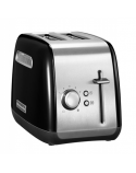 KitchenAid Classic Toaster | 5KMT2115EOB | Power 1100 W | Number of slots 2 | Housing material Metal | Stainless Steel/Black
