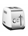 KitchenAid Classic Toaster | 5KMT2115EWH | Power 1100 W | Number of slots 2 | Housing material Metal | Stainless Steel/White