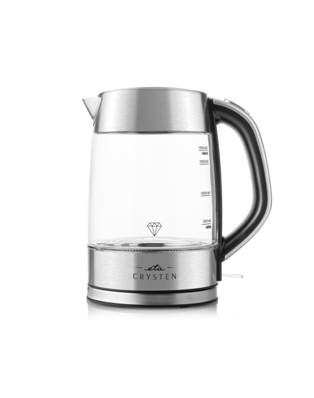 ETA Kettle | ETA415490000 Crysten | Electric | 2100 W | 1.7 L | Glass | 360° rotational base | Glass