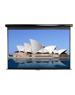 Elite Screens Manual Series M150UWH2 Diagonal 150 ", 16:9, Viewable screen width (W) 332 cm, Black