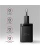 AXAGON Wallcharger 1x port USB-C, PD3.0/PPS/QC4+/AFC/FCP/Apple, 20W | ACU-PD20