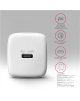 AXAGON Wallcharger 1x port USB-C, PD3.0 / PPS /QC4+/AFC/FCP/Apple, 20W | ACU-PD20W