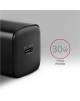 AXAGON Sil wallcharger 1x port USB-C, PD3.0/PPS/QC4+/SFC/AFC/Apple, 30W | ACU-PD30