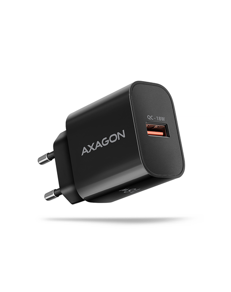 AXAGON Wallcharger 1x port USB-A, QC3.0/AFC/FCP/Apple, 18W | ACU-QC18