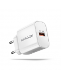 AXAGON Wallcharger 1x port USB-A, QC3.0/AFC/FCP/Apple, 18W | ACU-QC18W