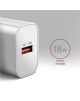 AXAGON Wallcharger 1x port USB-A, QC3.0/AFC/FCP/Apple, 18W | ACU-QC18W
