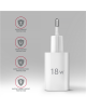 AXAGON Wallcharger 1x port USB-A, QC3.0/AFC/FCP/Apple, 18W | ACU-QC18W