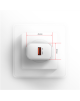 AXAGON Wallcharger 1x port USB-A, QC3.0/AFC/FCP/Apple, 18W | ACU-QC18W