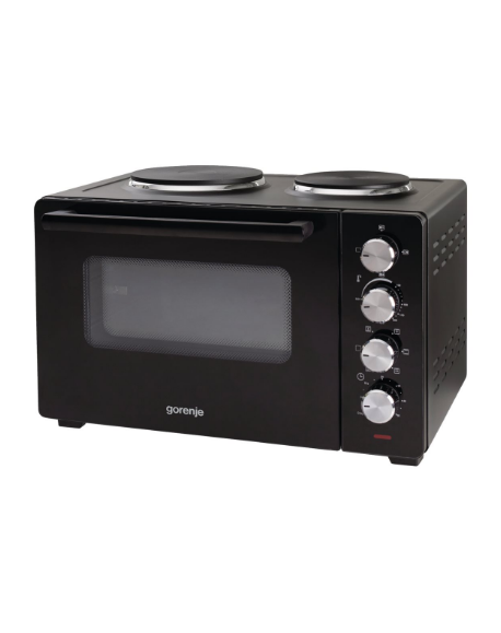 Gorenje | Mini Oven | OM30GBX | 30 L | Number of burners/cooking zones 2 | 1600 W | Black
