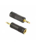 Cablexpert 6.35 mm female to 3.5 mm male audio adapter | A-6.35F-3.5M