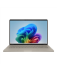 Asus Zenbook A14 UX3407QA-QD202W | Zabriskie Beige | 14 " | OLED | WUXGA | 1920 x 1200 pixels | Glossy | Snapdragon X | X1 26 10