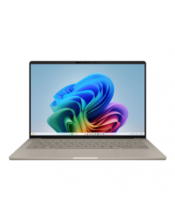 Asus Zenbook A14 UX3407QA-QD202W | Zabriskie Beige | 14 " | OLED | WUXGA | 1920 x 1200 pixels | Glossy | Snapdragon X | X1 26 10